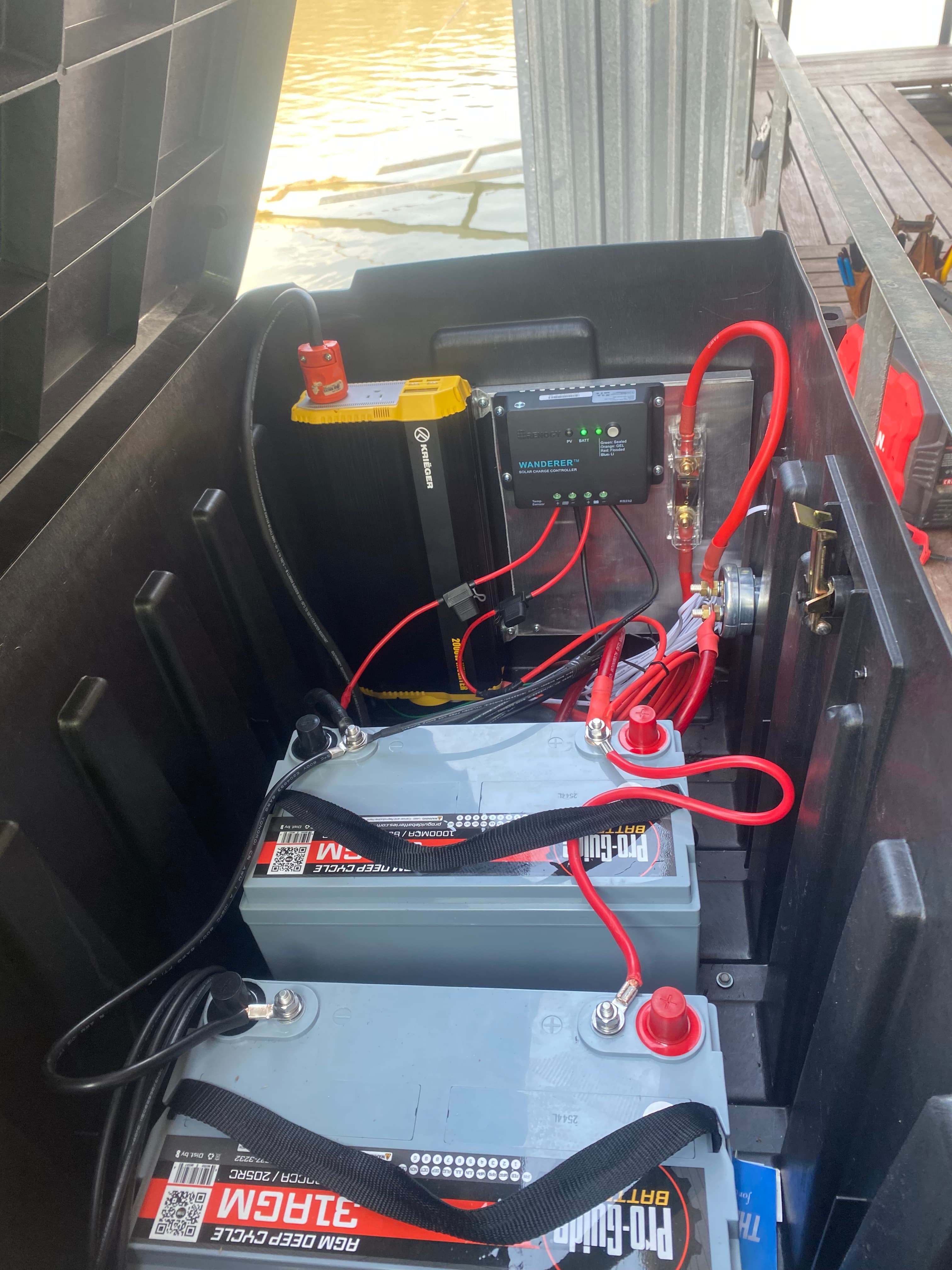 Outdoor electrical work by Be A Light Electric
