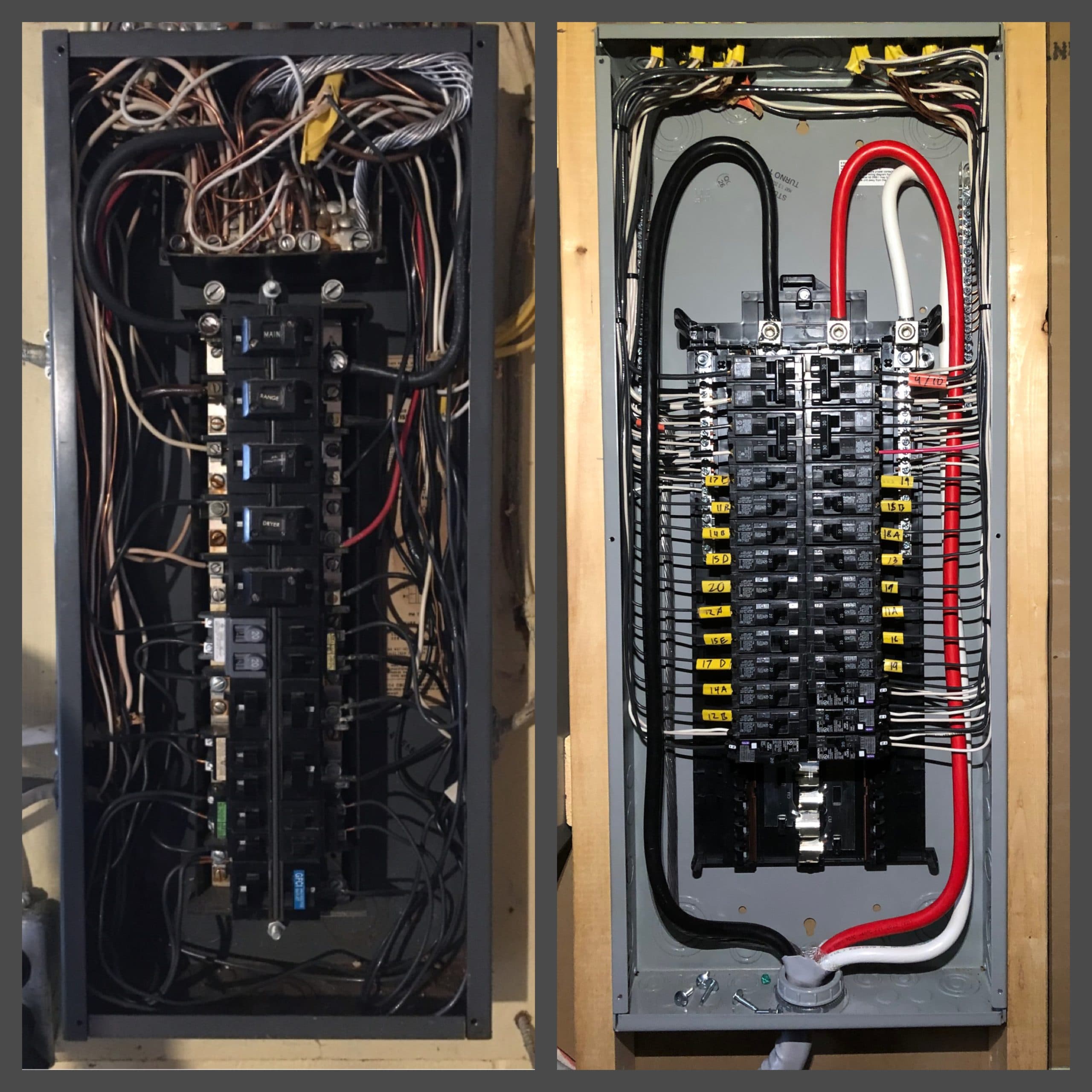 Electrical wiring project detail
