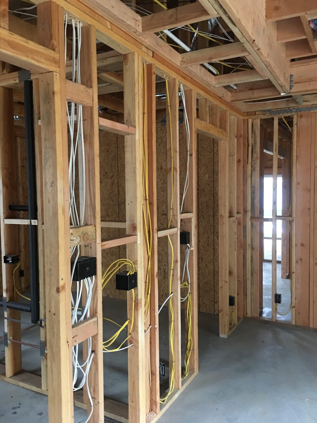 New construction electrical work