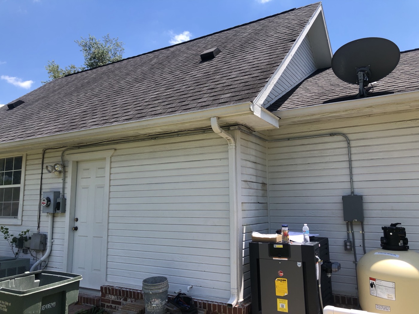 Outdoor electrical equipment detail