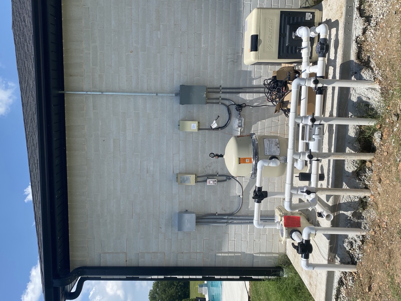 Finished electrical installation